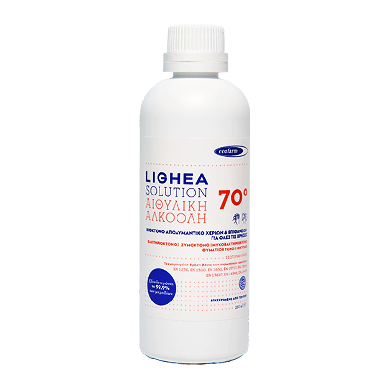 OINOPNEuMA LIGHEA 70° (AIThuLIKI ALKOOLI) 250ml